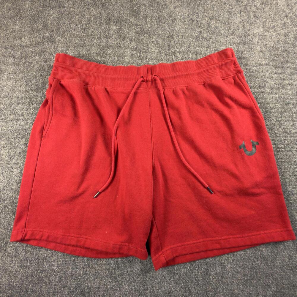 True Religion Men's Red Casual Shorts #1633‎